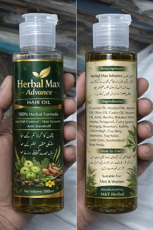 ✨ M&T Herbal Hair Tonic - 100% Organic ✨