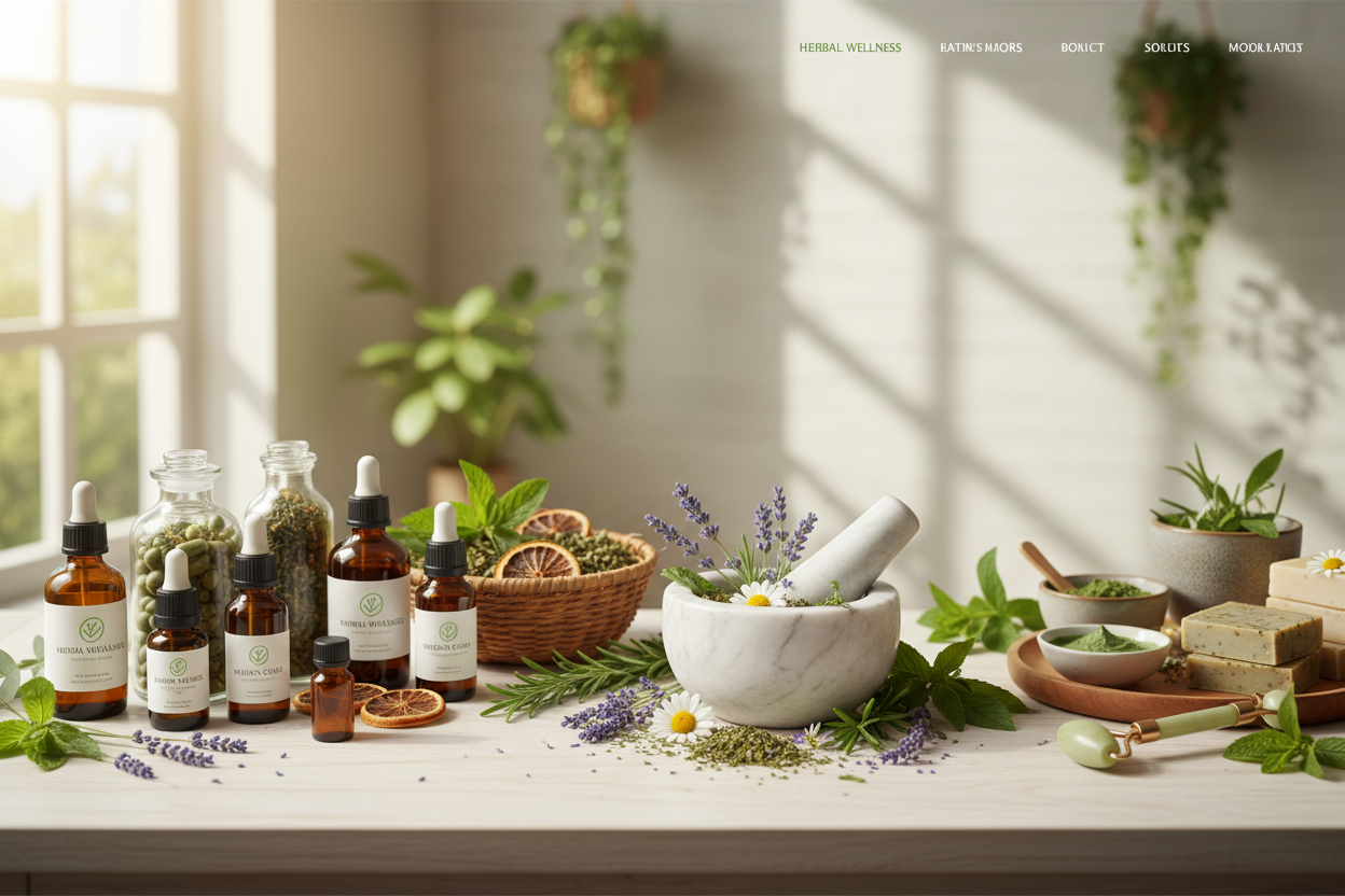 Herbal Products Hero Image